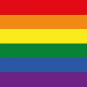 Cover-your-desk.de Schreibtischunterlage „Flagge Regenbogen“ In Beige (L)60 X (B)40 8