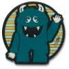 Ergobag Zubehör Klettie – 3D Silikon In Monster 10