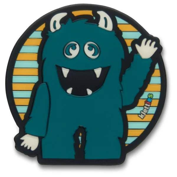 Ergobag Zubehör Klettie – 3D Silikon In Monster 1
