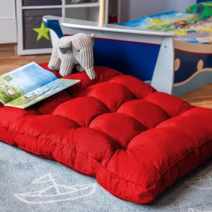GMD Living Kuschelinsel, Bodenkissen BESTWIG 120 X 80 Cm In Farbe Rot 7