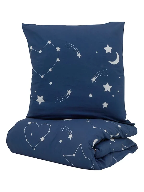 Lamino Bettwäsche-Set In Blau/ Rosa 3