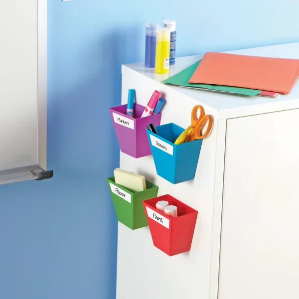 Learning Resources® Utensilienboxen Magnetic Create-A-Space™ Storage Bins, Magnetisch, 4-tlg. 1