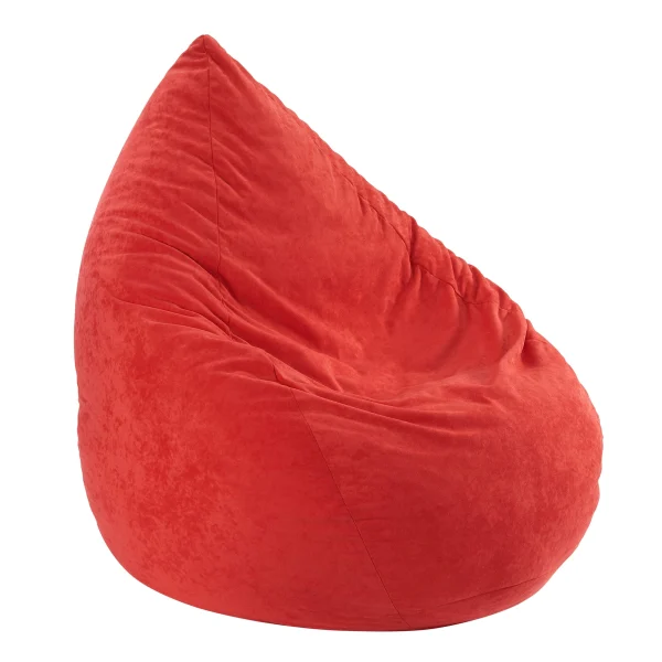 Linke Licardo Chillkissen Sitzsack Poly Noble 90 Cm Hoch In Rot 1