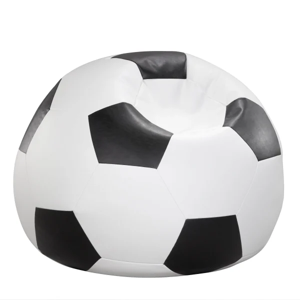 Linke Licardo Sitzball Aus Kunstleder In Schwarz/weiß 1