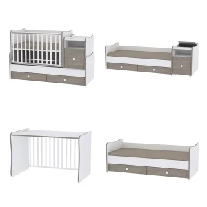 Lorelli Babybett Trend Plus NEW 4 In 1 In Natur 16