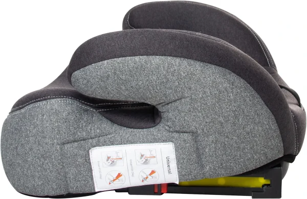 Osann Sitzerhöhung Lux Isofix & Gurtfix, Universe Grey 4