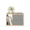 Phoenix Group AG Fortuna – SET, Beistelltisch / Nachttisch Inkl. Schubladeneinsatz, Grau, B/H/T: 58×39,2x34cm 16