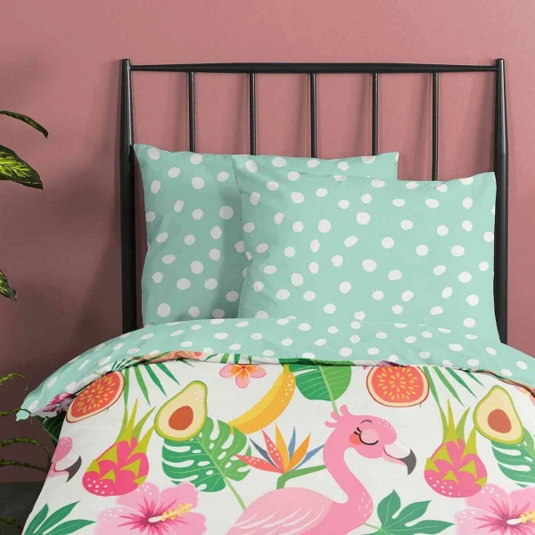 Traumschlaf Bettwäsche Flamingo In Bunt 4